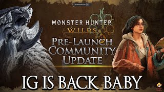 Monster Hunter Wilds - Pre-Launch Community Update Overview