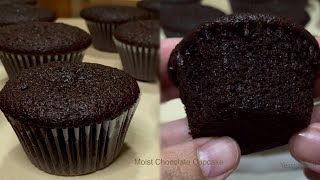 MOIST CHOCOLATE CUPCAKE Recipe