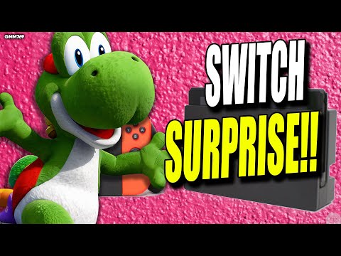 BOOM! New Nintendo Switch Surprise Drop + Free Mario!!