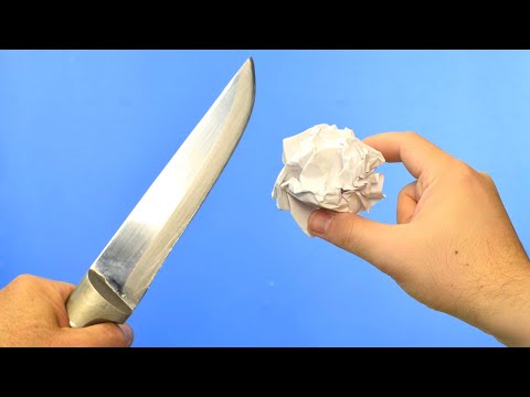 Fastest Way to Sharpen Any Knife to Razor Sharp