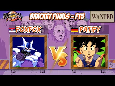 FIRST TIME IN GRAND FINALS! Patify vs Foxfox FT5 - WANTED DBFZ