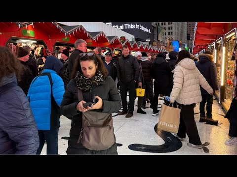 New York City-Black Friday 2024 Raining Live