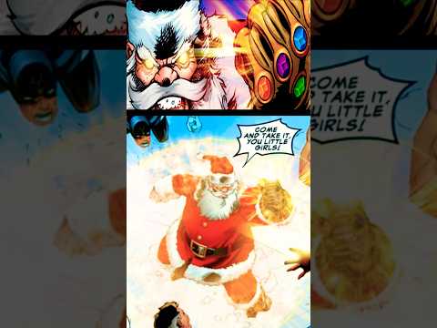 Santa Claus Uses The Infinity Gauntlet In Marvel Comics