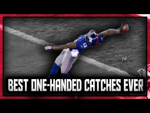 NFL One Handed Catches