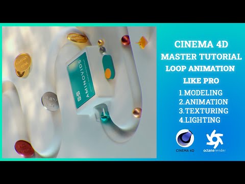 HOW TO CREATE BANK CARD LOOP ANIMATION FULL TUTORIAL #LOOP #FREE #Cinema4D #MotionGraphic #bank