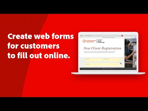 How to turn documents into web forms with Acrobat for business