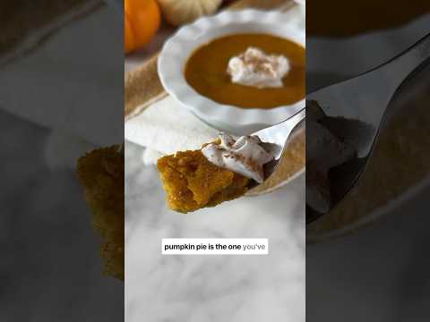 The Best Crustless Pumpkin Pie! The only one you will need!