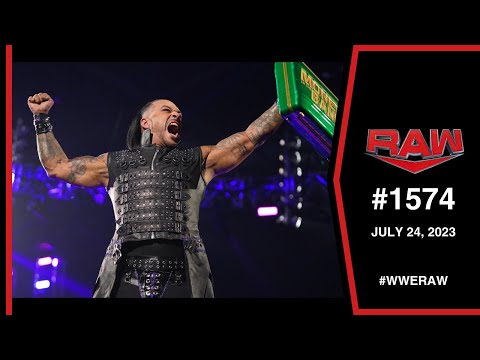 Damian Priest entrance as Mr. Money in the Bank: WWE Raw, July 24, 2023