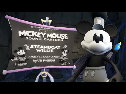 Epic Mickey Rebrushed - ALL 2D Projector Levels (+ ALL 72 Film Reels)