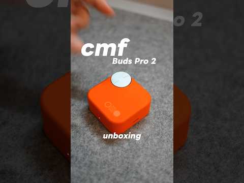 cmf by Nothingの新作「Buds Pro2」を開封！#cmf #budspro2 #unboxing #ワイヤレスイヤホン #cmfbynothing #ガジェット #ガジェット紹介