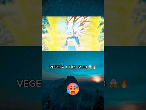 VEGETA SSJ3 DragonBall DAIMA Transformation #dragonball #vegeta #ssj3  #supersaiyan 3