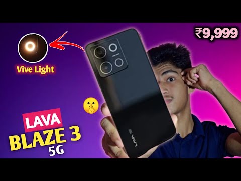 Lava Blaze 3 5g Review - Vive light💡|| Best phone under 10000