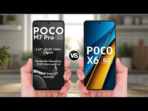 POCO M7 Pro 5G Vs POCO X6 5G