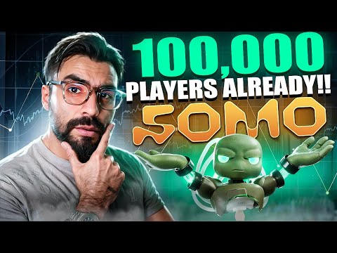 SOMO IS NEXT GEN CRYPTO GAMING WITH OVER 2,00,000 PLAYERS ALREADY ON THEIR NEW TAPPING GAME!!