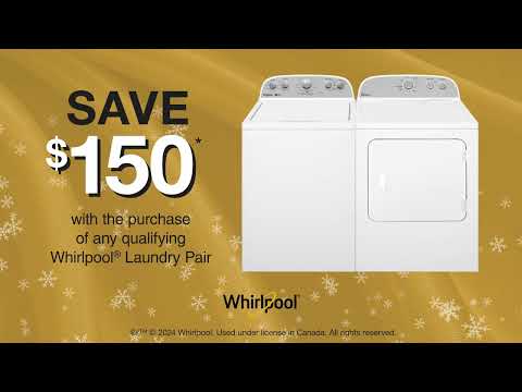 Whirlpool Boxing Day Sale | Dec 5, 2024 - Jan 8, 2025