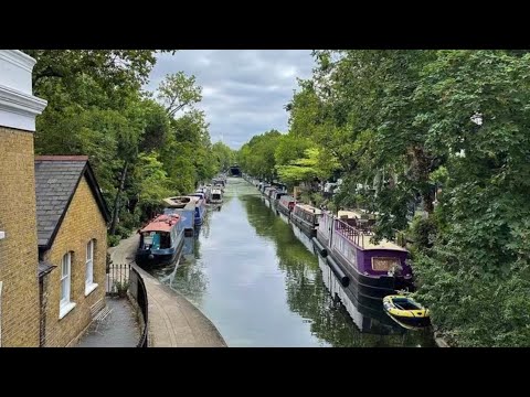 Little  venice to camden canal boat trip