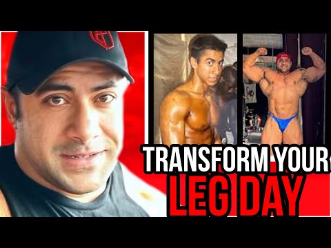 John Meadow's Leg Day Secrets Revealed | Body Building Training with John Rivas