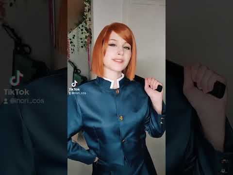 Nobara Kugisaki Cosplay 💙 Jujutsu Kaisen | #shorts