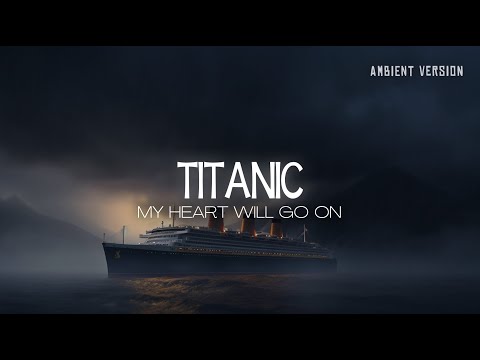 TITANIC soundtrack but it's relaxing ambient version | Immersive Rain Ambient Music