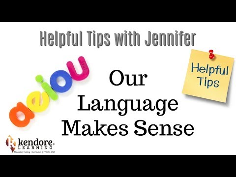 Our Language Makes Sense ⎪Kendore Learning/Syllables Learning Center