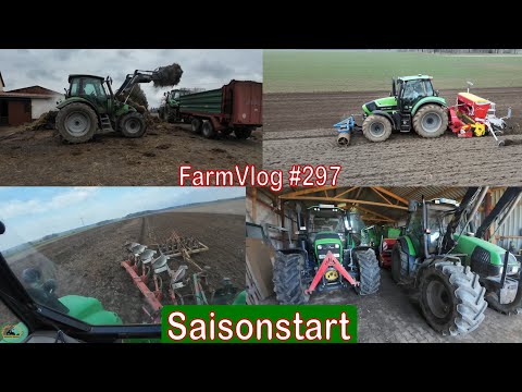 Farmvlog #297: Hafer und Sommergerste säen | Ölwechsel bei den Agrotron´s