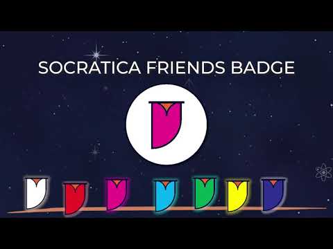 Socratica Friends Badges for Members - Channel Membership Perk