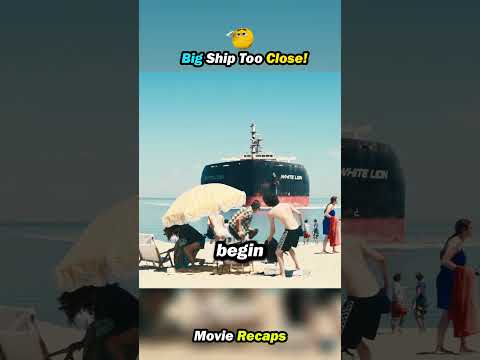 Movie recap Big Ship Crashes on Beach With Tourists #movierecap