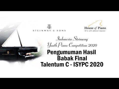 INDONESIA STEINWAY YOUTH PIANO COMPETITION 2020 -  FINAL ( RECORDED )