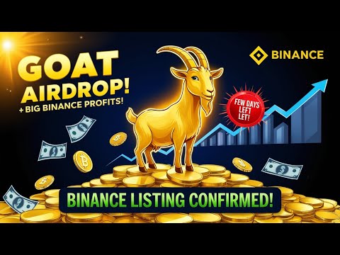 Goat Airdrop Listing Date Confirmed | TGE in December