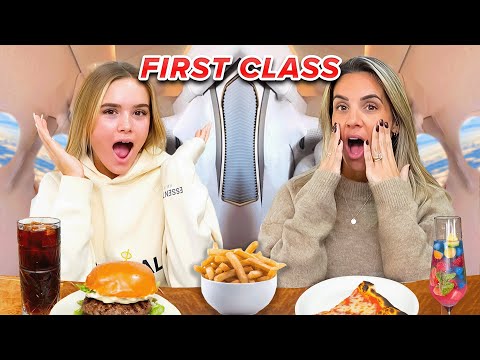 First Time Flying FIRST CLASS! *New York Girls Trip*