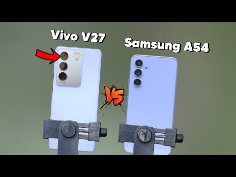 Vivo V27 vs Samsung Galaxy A54 Camera Comparison | Vivo V27 Camera Test | Samsung A54 Camera Test