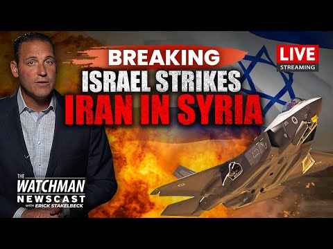 Israel Airstrikes POUND Iran Targets in Syria as Hezbollah WAR Looms | Watchman Newscast LIVE