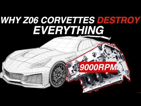 Why Z06 Corvette Engines Are Too Powerful💀| Explained Ep.14