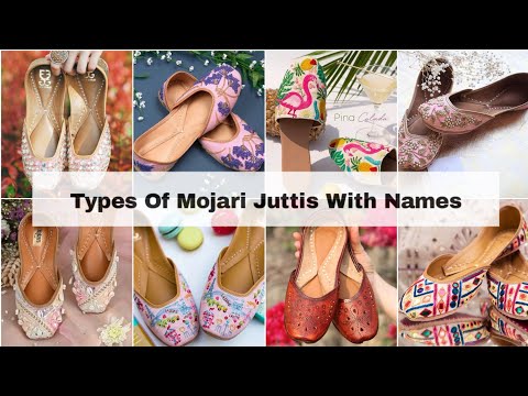 Types of juttis with names/Types of mojari/Mojari juttis for girls women ladies/Jutti design meesho