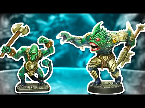 Speed painting HeroQuest: Abominations/Fimir