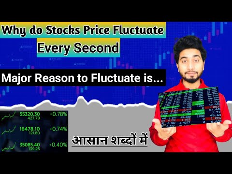 Why do STOCKS PRICE FLUCTUATE || स्टॉक की कीमत में उतार-चढ़ाव क्यों होता है? #stockspricechanges