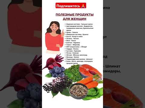 Полезные  продукты  для  женщин