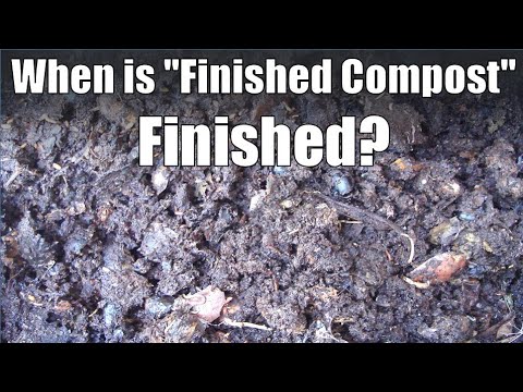 When is "Finished Compost" Finished?