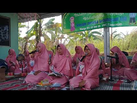 Yaa Rabbama-Mahabbatur Rasul di santunan yatim warga RT.16 blok D-VMC2-Cifest