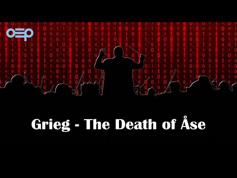 Grieg - Peer Gynt: The Death of Aase | Classical Music with MIDI Visualizer 4K