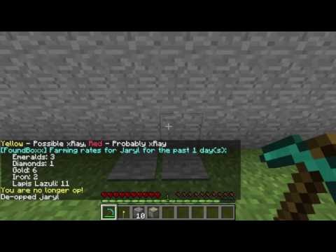 Minecraft - FoundBoxx Demonstration 2 [FoundDiamonds & FoundOres alternative] (v1.8.4.3)