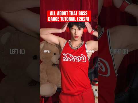 MEGHAN TRAINOR - ALL ABOUT THAT BASS DANCE TUTORIAL (2024) #shorts #dancetutorial