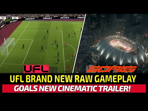 [TTB] UFL BRAND NEW RAW GAMEPLAY WITH BUGS 😂 - GOALS NEW CINEMATIC TRAILER!