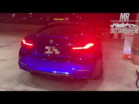 2019 BMW M4 CS Exhaust Flyby Straight Pipe BMW F80 Exhaust Loud Full Valvetronic BMW M4 CS