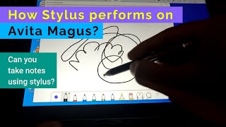 Avita Magus 2-in-1 Laptop with Stylus Performance Review | Can you take notes or draw?