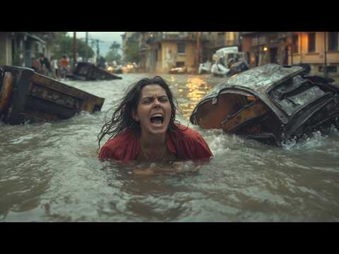 SCARY FOOTAGE: Europe in grief as Spain disappears underwater. Floods in Valencia, storm DANA