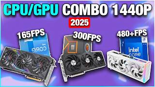 Best CPU & GPU Combos for 1440p Gaming PC Builds in 2025!