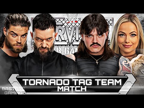 WWE 2K24 | Finn Balor & JD McDonagh VS Dominik Mysterio & Liv Morgan | Survivor Series