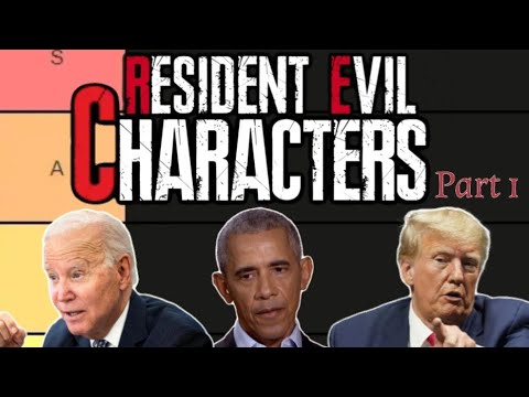 Presidents Rank Resident Evil Characters - Part 1