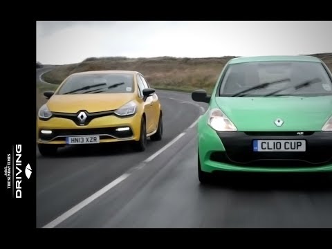 New vs old Renaultsport Clio 200 shootout